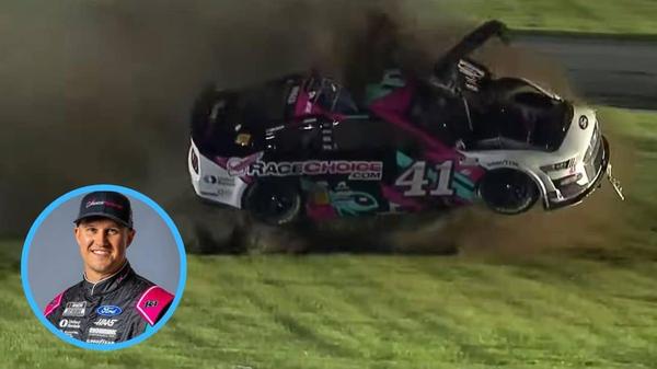 NASCAR Driver Taken To Hospital After Car Flips 10 Times In Violent Wreck