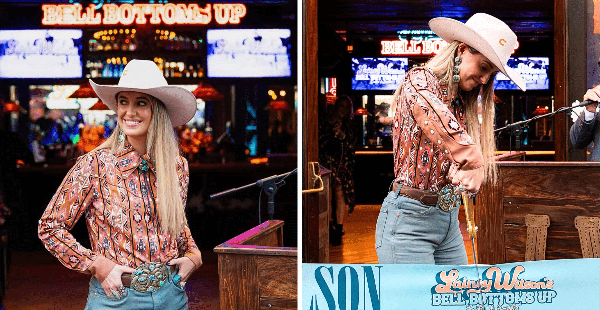 Lainey Wilson Celebrates Grand Opening Of Bell Bottoms Up Bar In Nashville