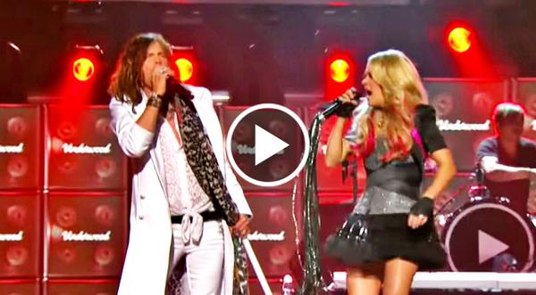 Carrie Underwood & Steven Tyler Electrify Arena With Face-Melting Duet