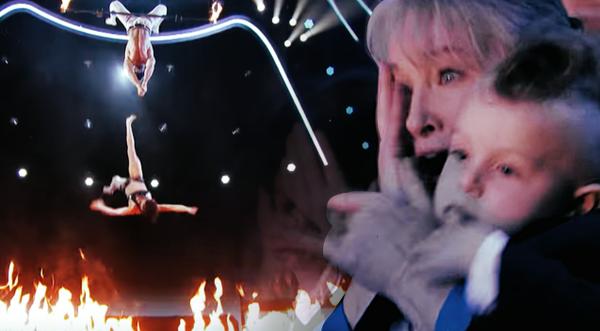 Nearly-Blind Acrobat Drops Partner In Horrifying Stunt Gone Wrong