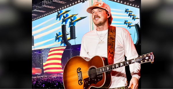 Morgan Wallen Patriotic Moment