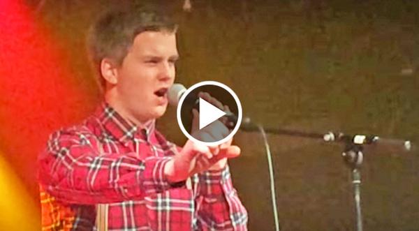 14-Year-Old Performs ‘Folsom Prison Blues’ And It’s Like Listening To Johnny Cash