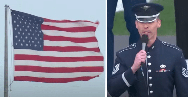  Air Force Sergeant Delivers Magnificent National Anthem At Daytona 500
