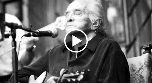 Johnny Cash Astounds In Last Ever Performance Of 'Ring Of Fire'