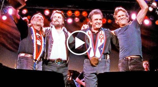 The Highwaymen Make History With Killer Performance Of 'Me And Bobby McGee'