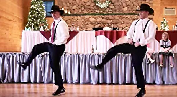 Cowboys Thrill Wedding Guests With Epic '8 Seconds' Dance