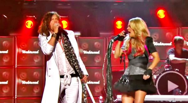 Carrie Underwood & Steven Tyler Electrify Arena With Face-Melting Duet