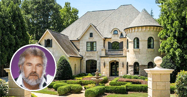 Kenny Rogers’ French-Styled Georgia Mansion Hits Market For $2.5 Million