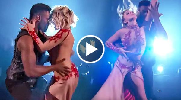Julianne Hough Cranks Up The Heat In Sexy 'DWTS' Performance