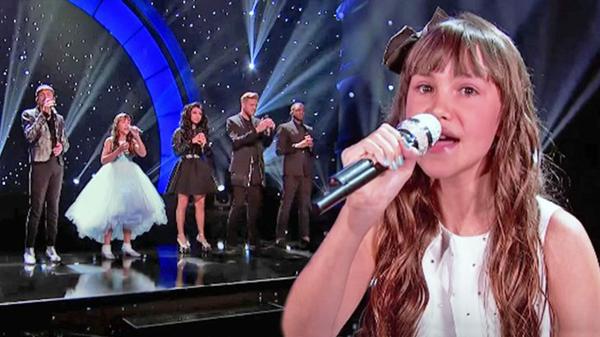 11-Year-Old Girl With Autism Wouldn’t Talk In Class, But Sings Like An Angel In Front Of Millions