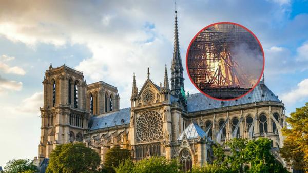 People Claim To See Jesus Standing In Notre Dame Cathedral Flames