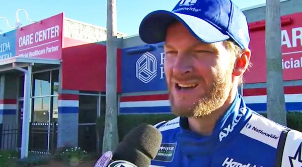 Dale Jr. Reacts To Viral NASCAR Brawl