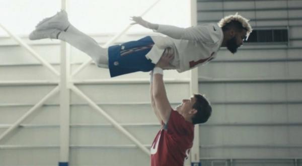NFL Greats Recreate Iconic Scene From 'Dirty Dancing' For Super Bowl Commercial