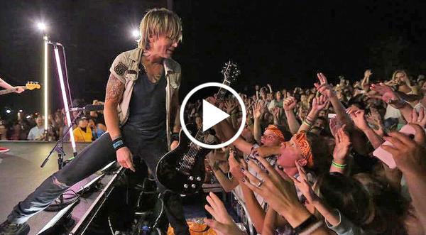Keith Urban Invites Fan On Stage To Play His Guitar, And What Happens Next Will Blow Your MIND