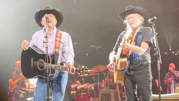 George Strait And Willie Nelson Perform Duet On Willie’s 89th Birthday