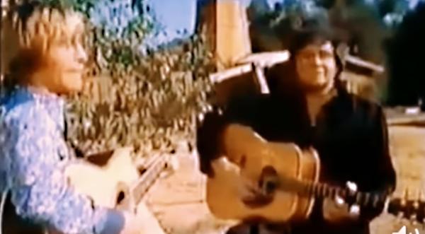 Rare Footage Shows Johnny Cash Joining John Denver For ‘Country Roads’ Duet