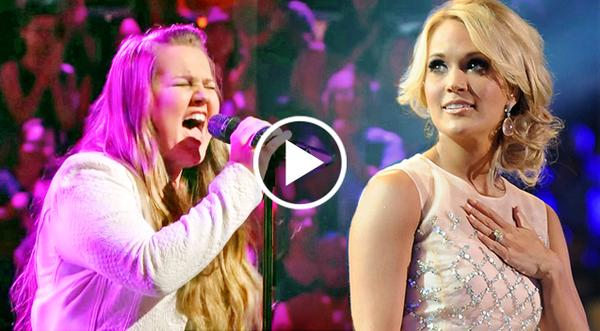 17-Year-Old Girl Nails Incredible Carrie Underwood Tribute With 'Jesus Take The Wheel'
