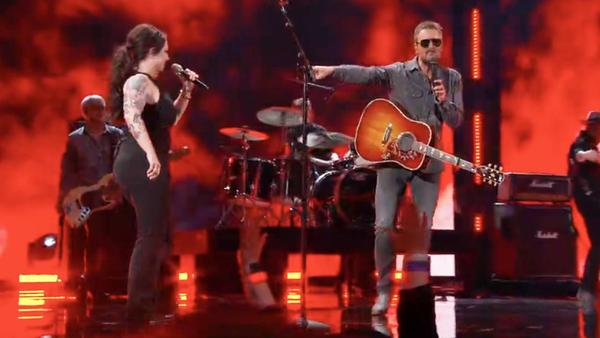 Eric Church Brings Out Surprise Female Vocalist For ACMs Performance