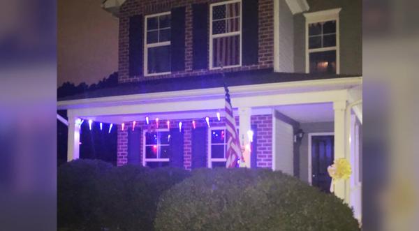 North Carolina Mom Displays Lights To Honor Military Son – HOA Says They’re Not Allowed