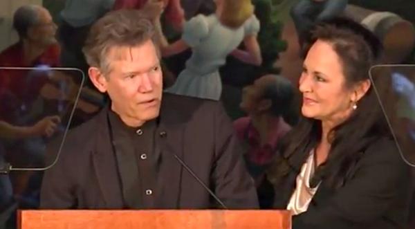 Randy Travis Makes Rare Public Appearance To Accept Hall Of Fame Honor
