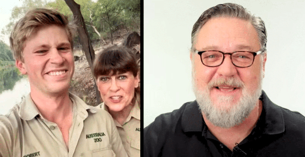 Robert Irwin Addresses Rumors His Mom Is Dating Actor Russell Crowe