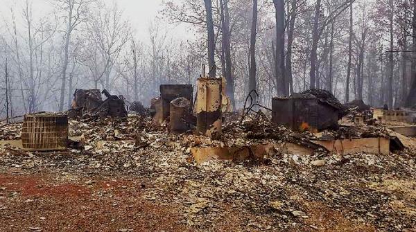 Tennessee Family Who Lost Everything In Wildfires Returns Home To Find A Miracle