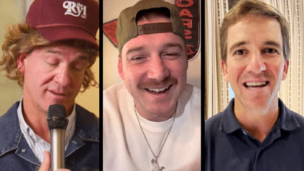 Morgan Wallen Enlists Peyton & Eli Manning To Announce New Tour Dates