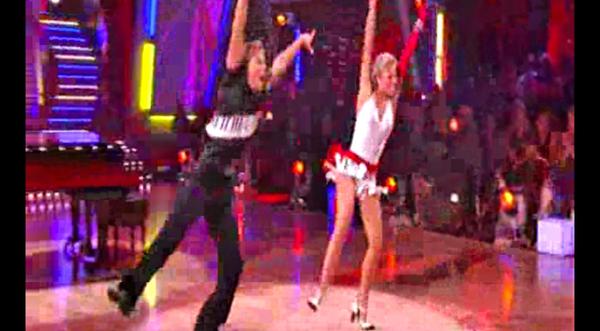 Julianne & Derek Hough Ignite The Crowd With Flaming “Great Balls Of Fire” Dance