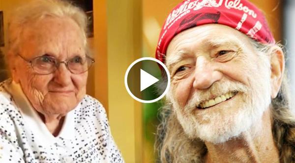 Adorable 92-Year-Old Lady Can't Contain Herself When Willie Nelson Records The Song She Wrote