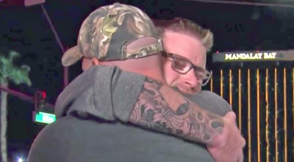 Las Vegas Shooting Victim Makes Emotional Reunion With Man Who Saved His Life