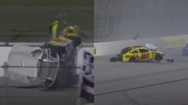 NASCAR Driver Hospitalized After Scary Crash At Talladega
