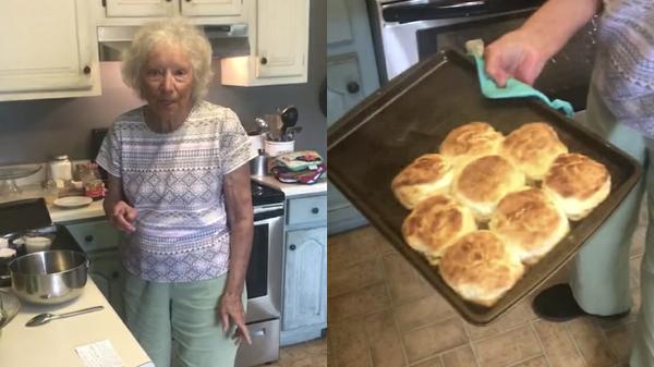 Southern Grandma Makes 4-Ingredient Biscuits