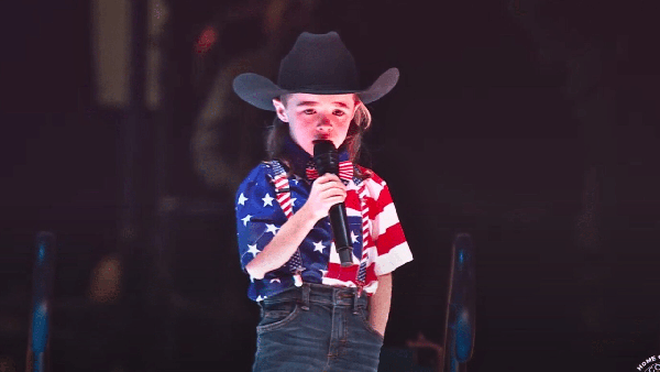 6-year-old Idaho Boy Wins Contest, Sings National Anthem At NFR