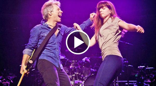 Jon Bon Jovi & His Daughter Dance On Stage Together To A Song He Wrote For Her