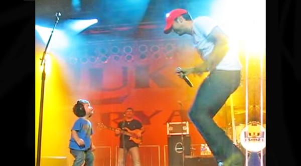 Luke Bryan's Young Son Gives Dad A Run For His Money As He 'Shakes It' On Stage (WATCH)