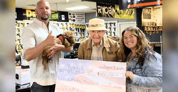Over $360k Raised For 90-Year-Old Veteran Forced To Pawn Jewelry To Take Care Of Sick Wife