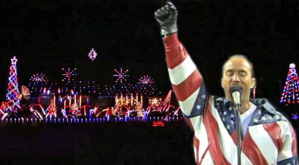 Christmas Lights Synchronized To 'God Bless the USA' Is The Ultimate Tribute To Our Troops