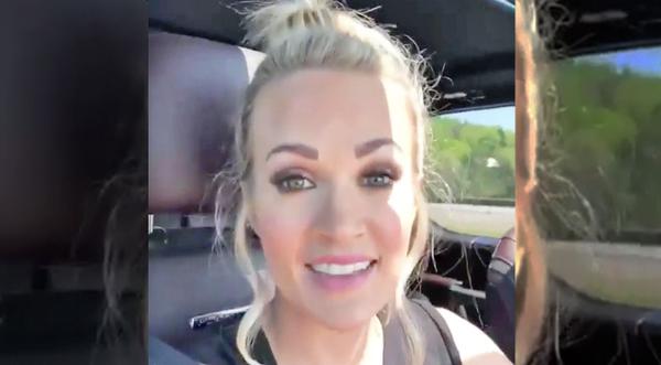 Video Proof That Carrie Underwood Gets Annoyed Of Husband Mike Fisher During Car Rides