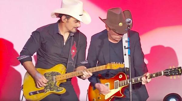 Brad Paisley & Michael J. Fox's 'Johnny B. Goode' Jam Session Is Worth Watching Again & Again