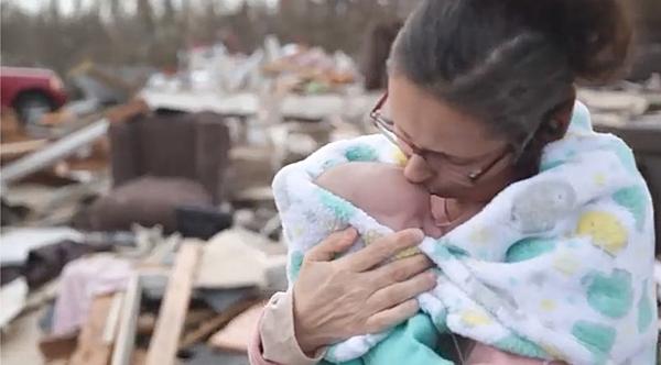 2 Babies Found Alive In Upside-Down Bathtub After Kentucky Tornado