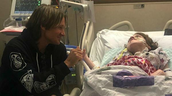 Keith Urban Makes Unannounced Visit To Hospital To Meet Terminally Ill Fan