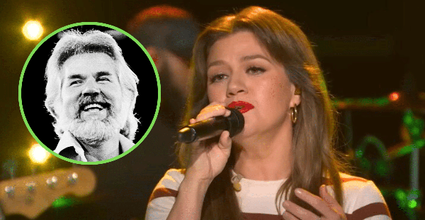 Kelly Clarkson Pours Her Soul Into Cover Of Kenny Rogers’ “Sweet Music Man”