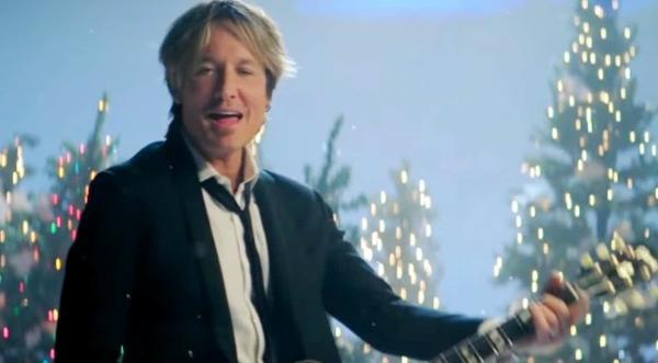 Keith Urban Debuts Music Video For First Christmas Song, “I’ll Be Your Santa Tonight”