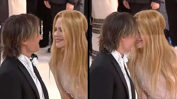 Keith Urban, Nicole Kidman Adorably Flirt During Met Gala Date