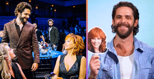 Thomas Rhett Tells Funny Story About Being “Babysat” By Reba McEntire