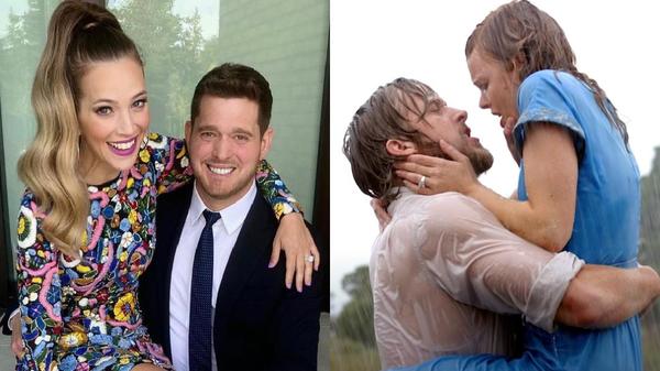 Michael Buble And Wife Recreate Iconic “Notebook” Scene For New Music Video