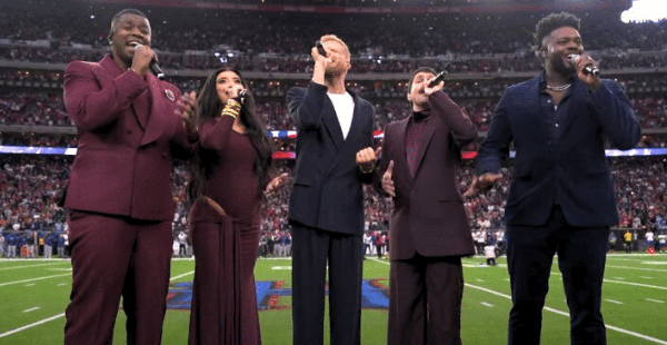 Pentatonix Delivers Breathtaking National Anthem During Christmas Day NFL Game