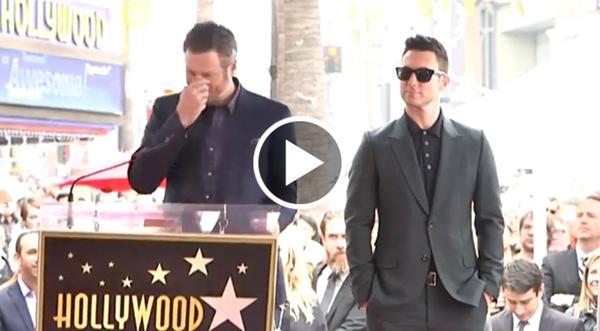 Blake Shelton Gets Emotional During Sweet Speech About Adam Levine
