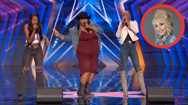 Dolly Parton Reacts To ‘AGT’ Golden Buzzer-Winning Tribute Performance