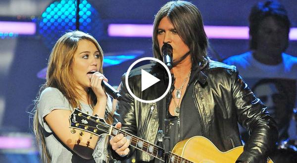 Relive Billy Ray And Miley Cyrus' First Time Ever Performing 'Ready, Set, Don't Go'